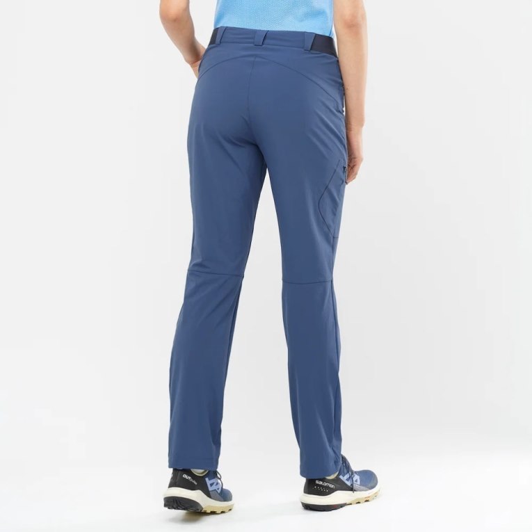 Navy Salomon Wayfarer Women's Sport Pants | IE RV4865